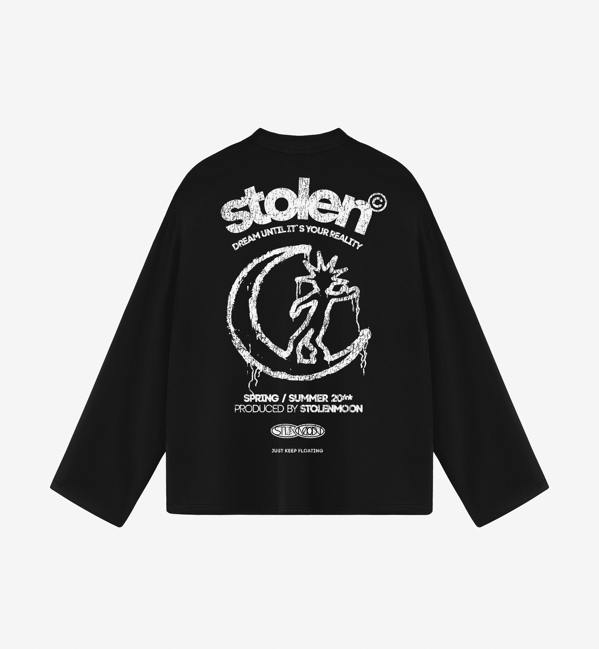 GRAFFITI LONG SLEEVE BLACK
