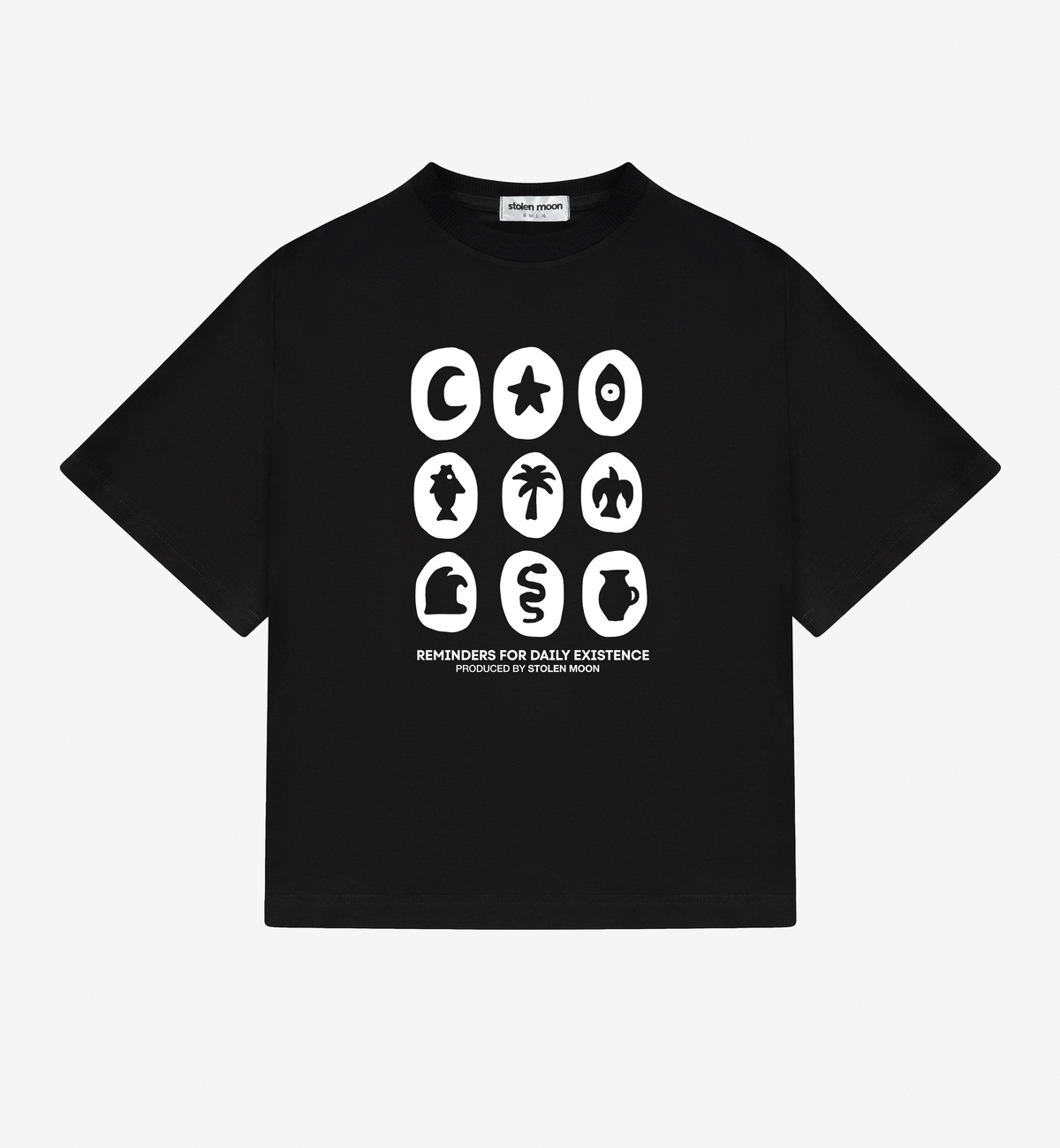 REMINDERS TEE BLACK