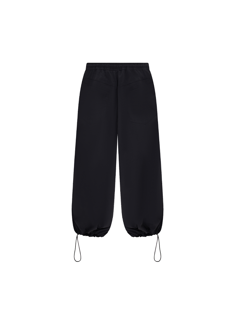 PARACHUTE PANTS BLACK