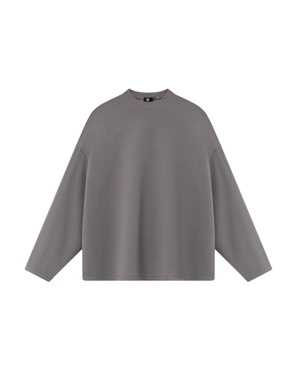 BLANK LONG SLEEVE GREY