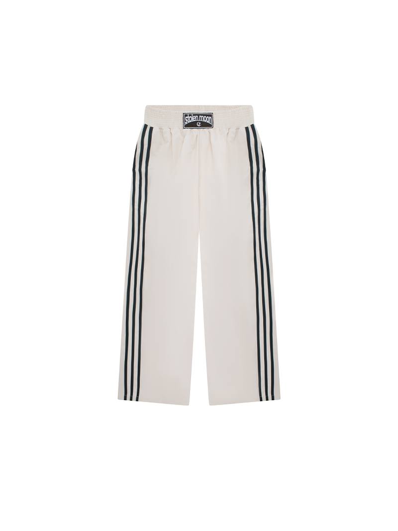 BOXING STRIPES PANTS BEIGE