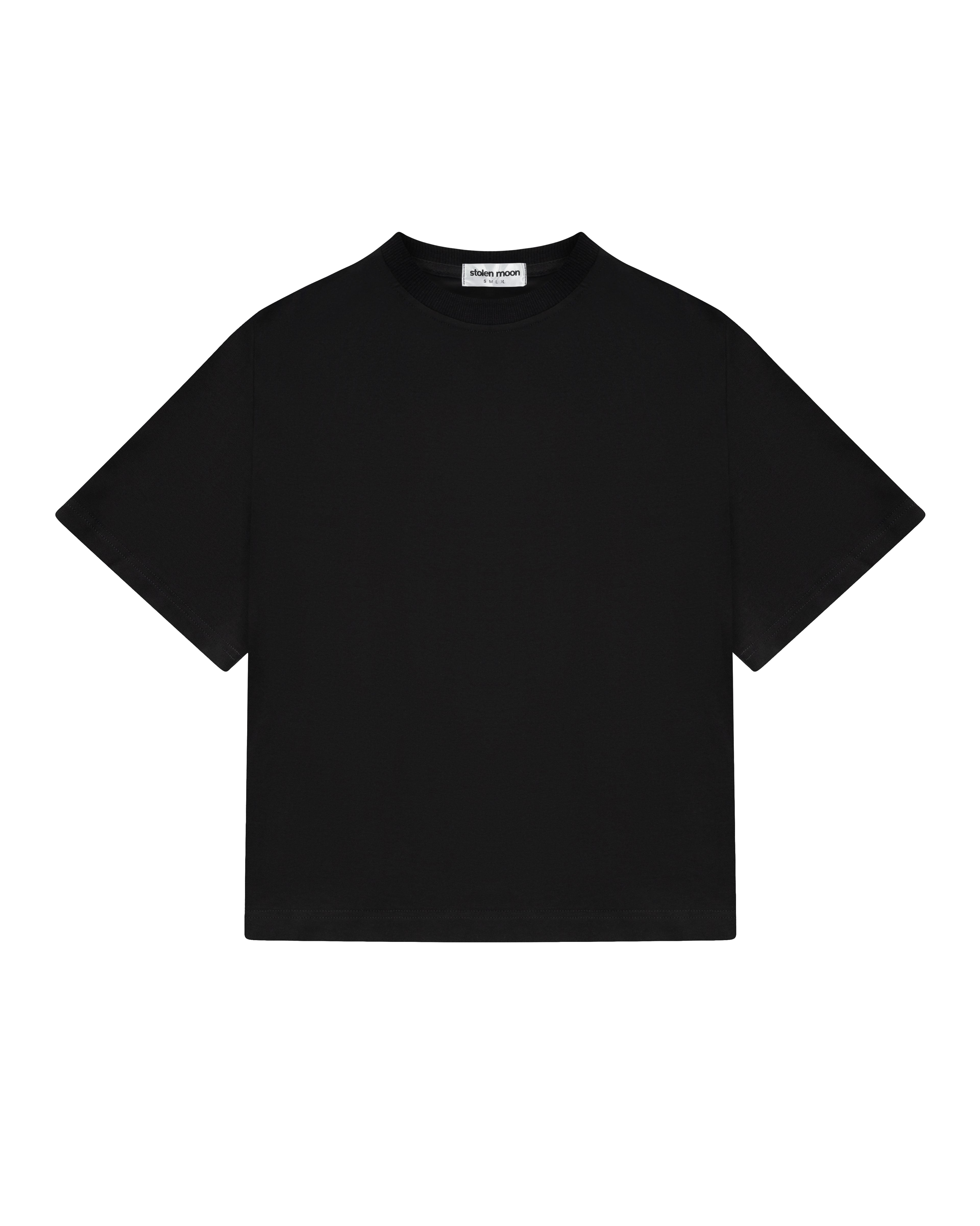 MOON ROCKET TEE BLACK