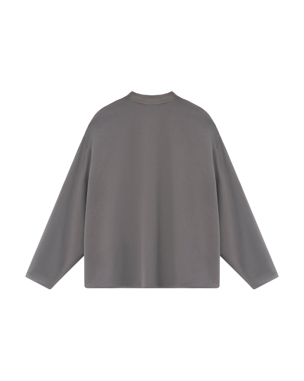 BLANK LONG SLEEVE GREY