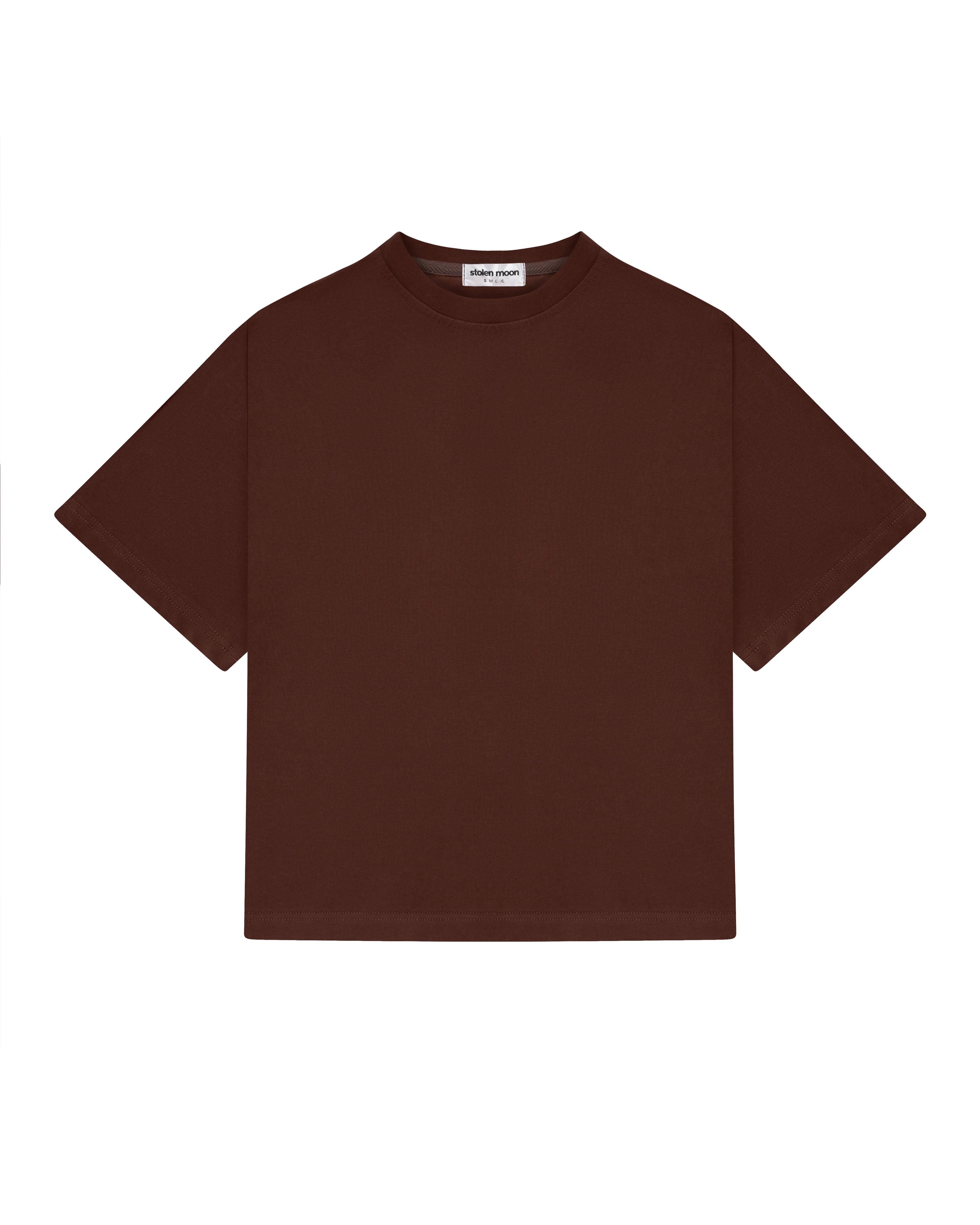 MOON ROCKET TEE BROWN