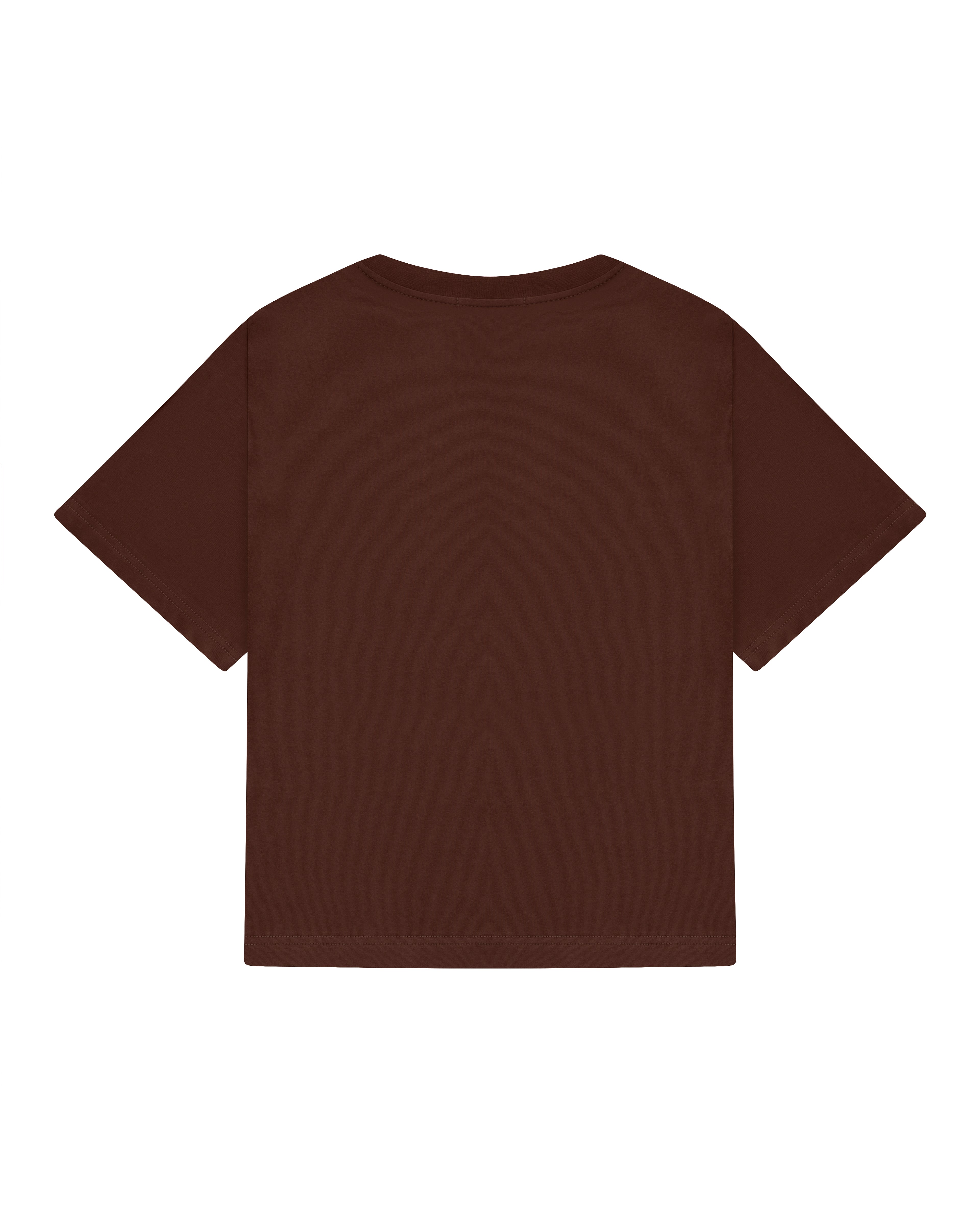 BLANK TEE BROWN