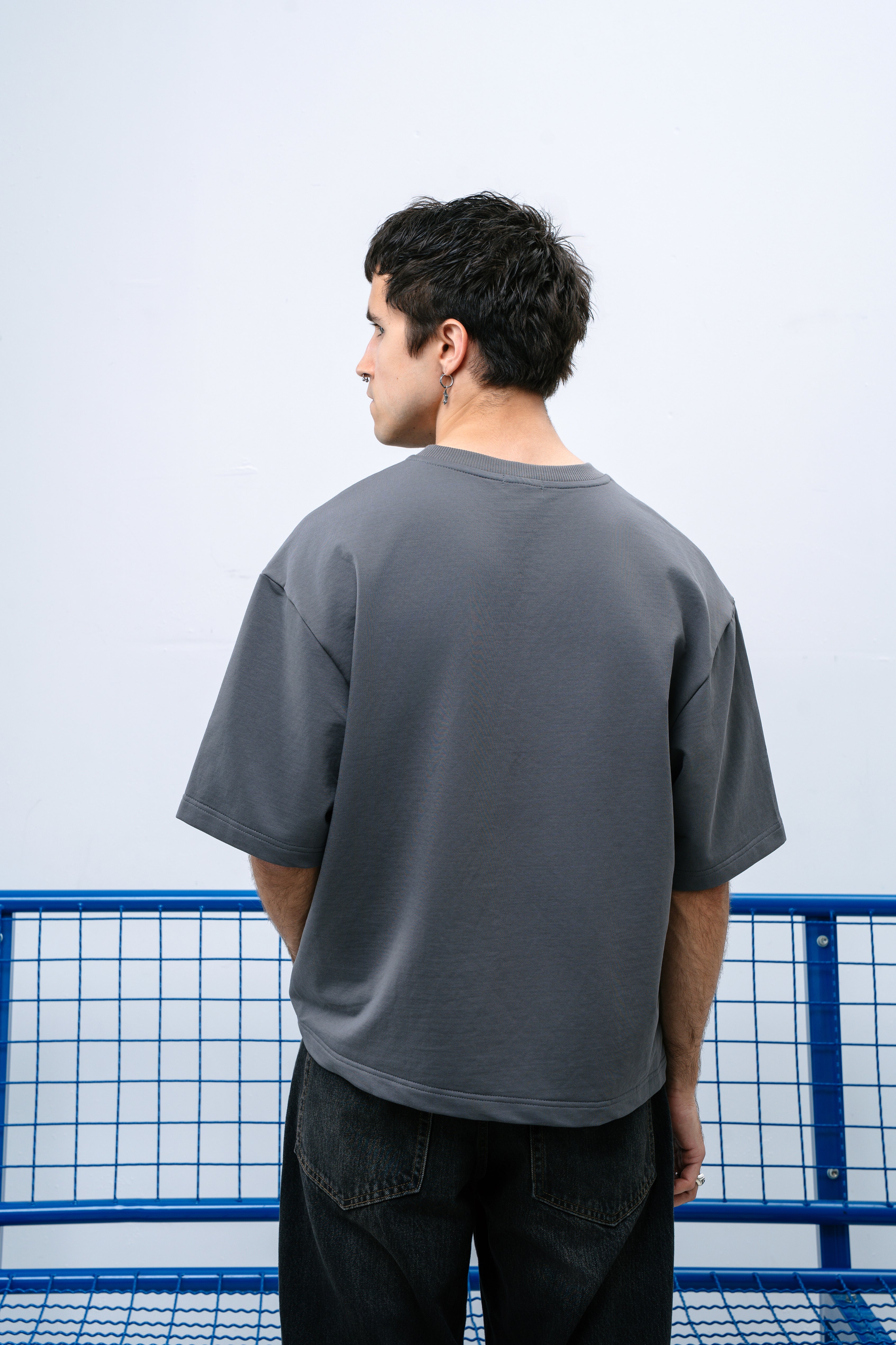 BLANK TEE GREY