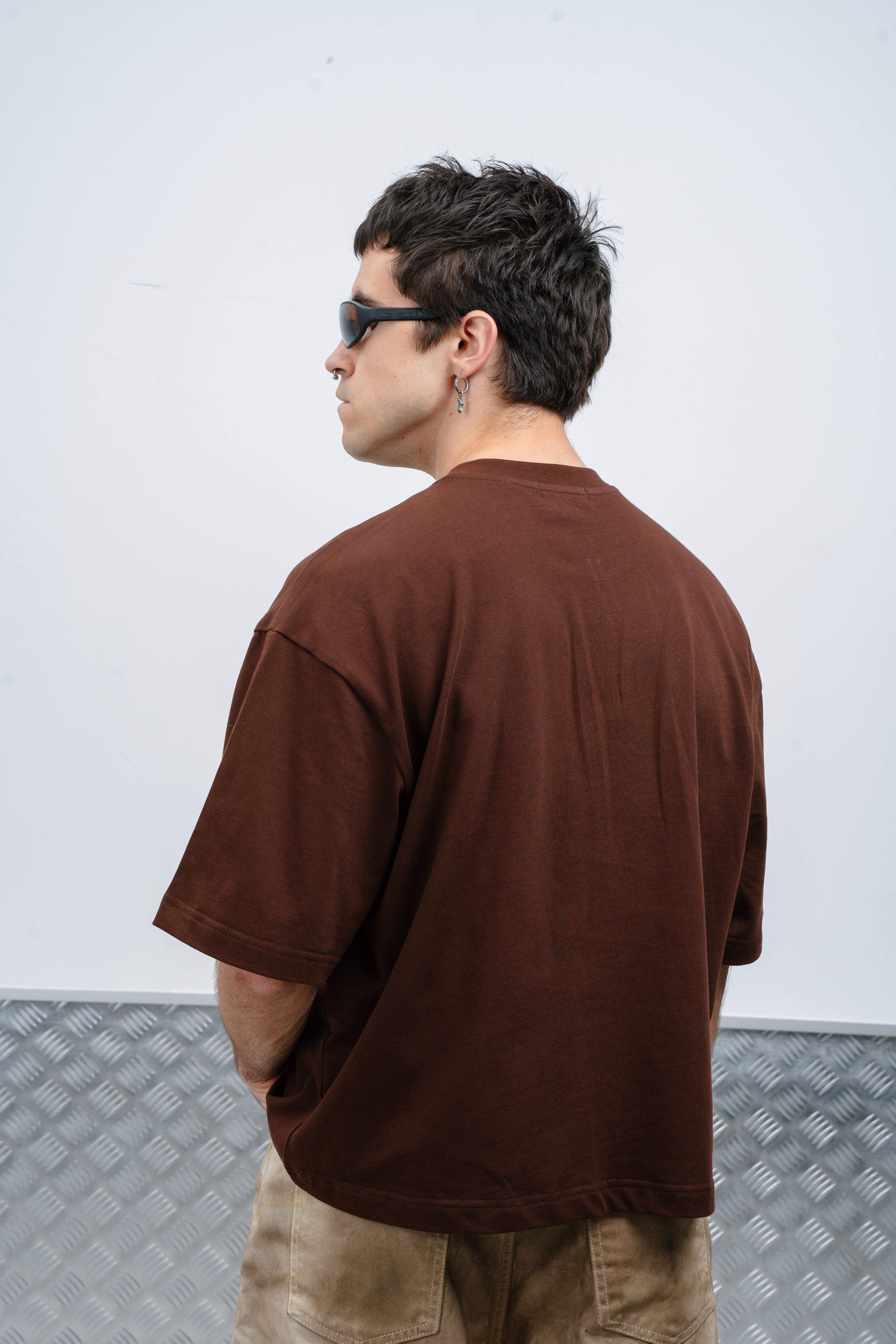 BLANK TEE BROWN