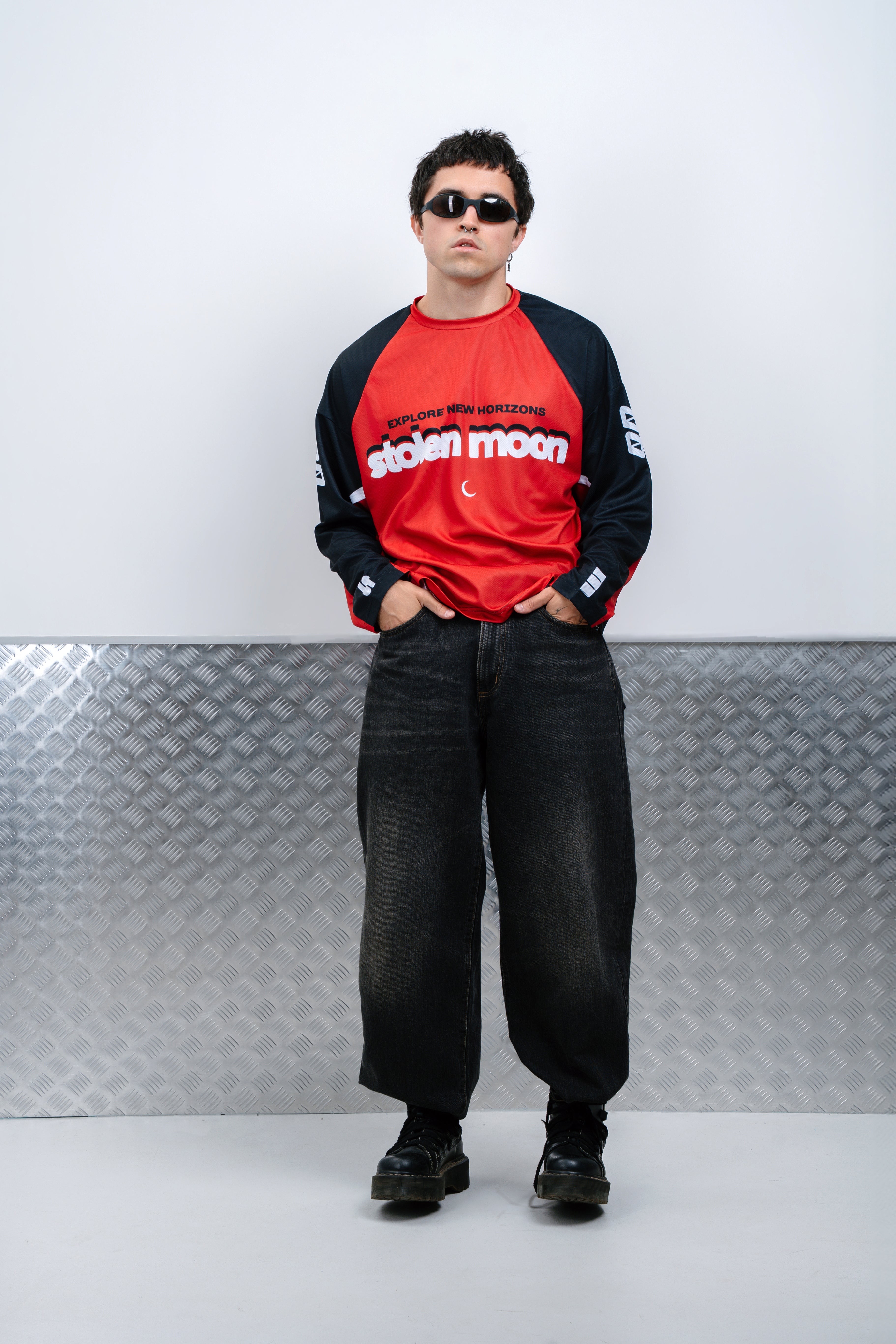JERSEY LONG SLEEVE RED