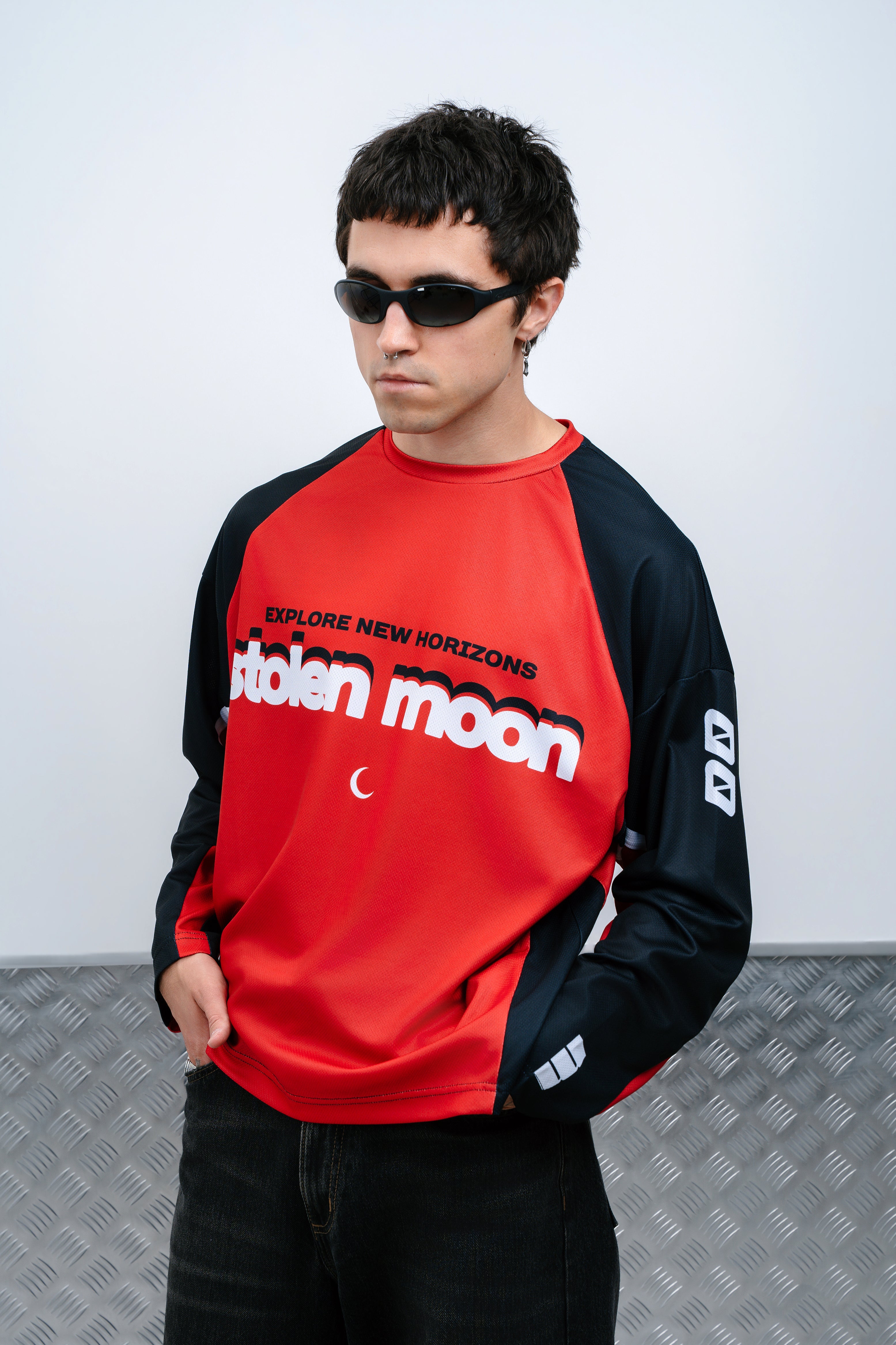 JERSEY LONG SLEEVE RED