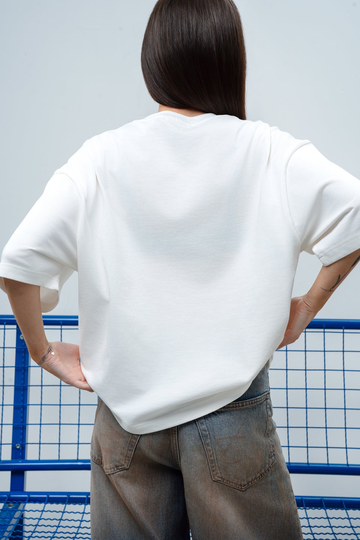 THE BLANKS TEE TRIPLE WHITE SET