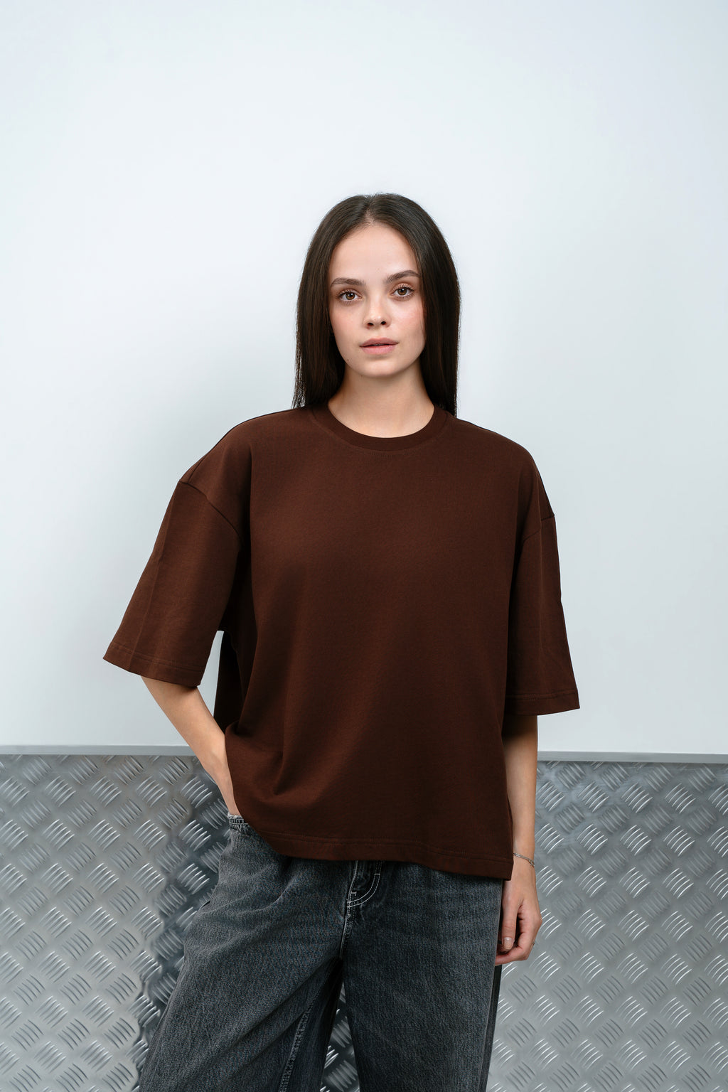 ARCHIVE TEE BROWN