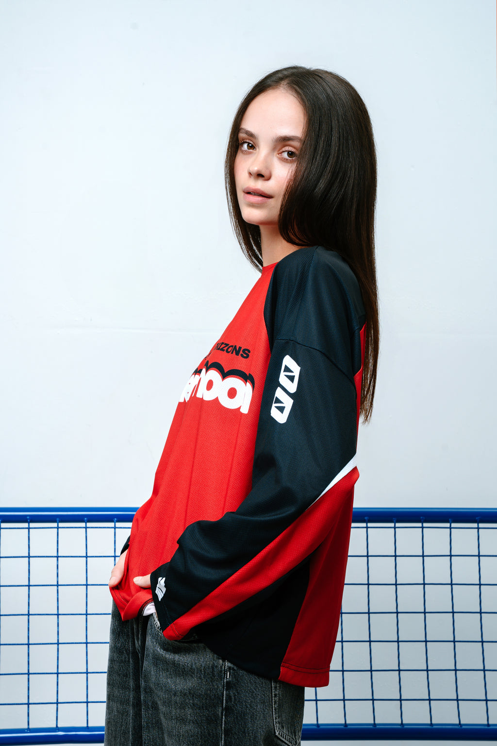 JERSEY LONG SLEEVE RED