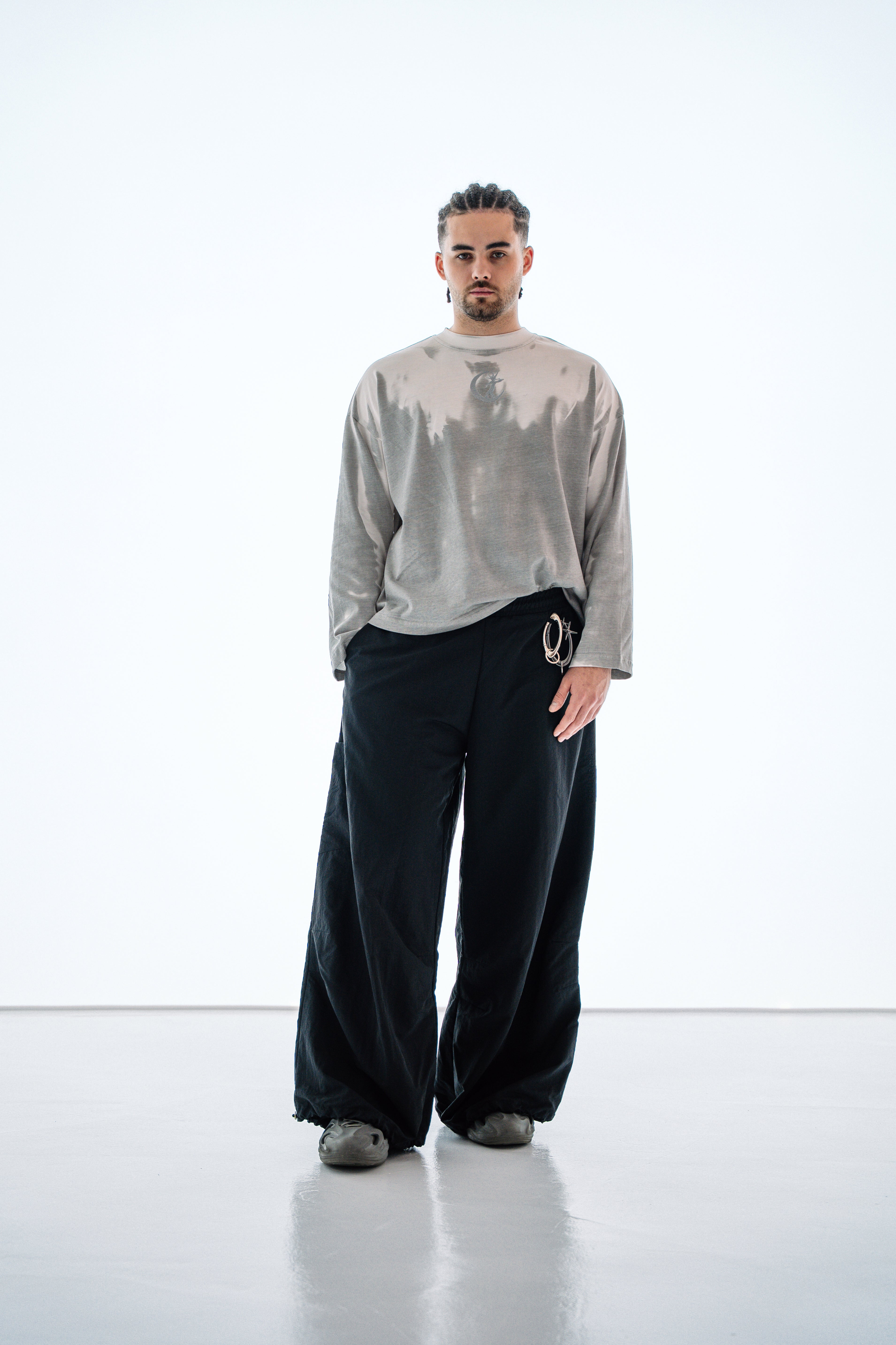PARACHUTE PANTS BLACK