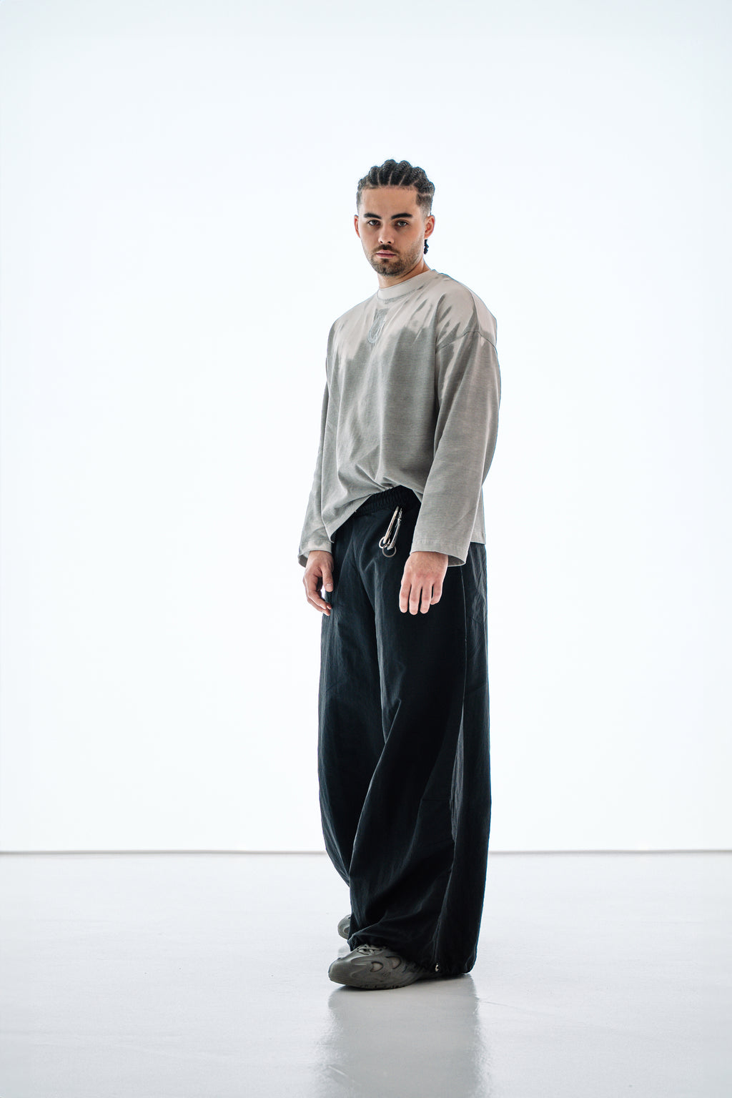 PARACHUTE PANTS BLACK