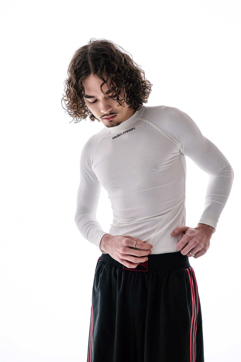 BOXING STRIPES PANTS BLACK