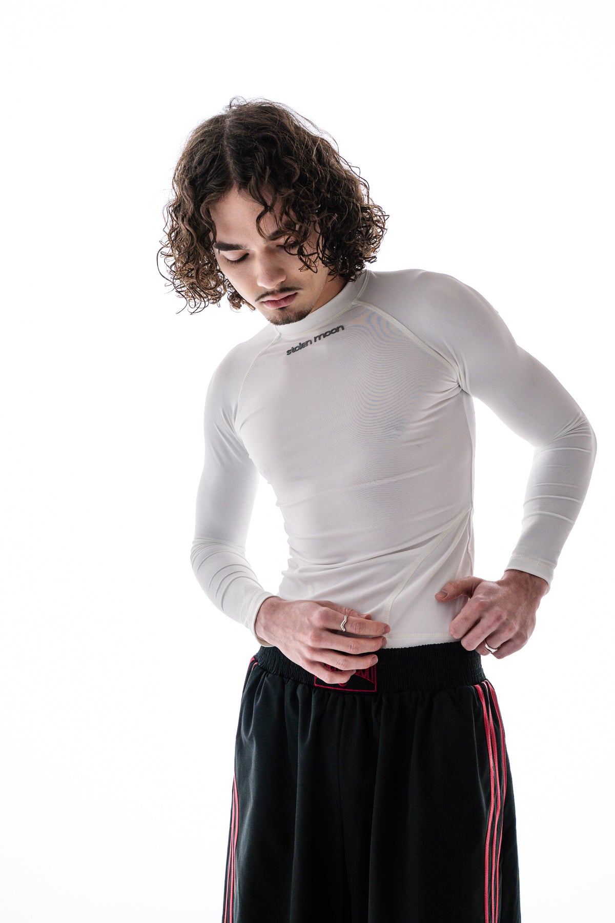 BOXING STRIPES PANTS BLACK