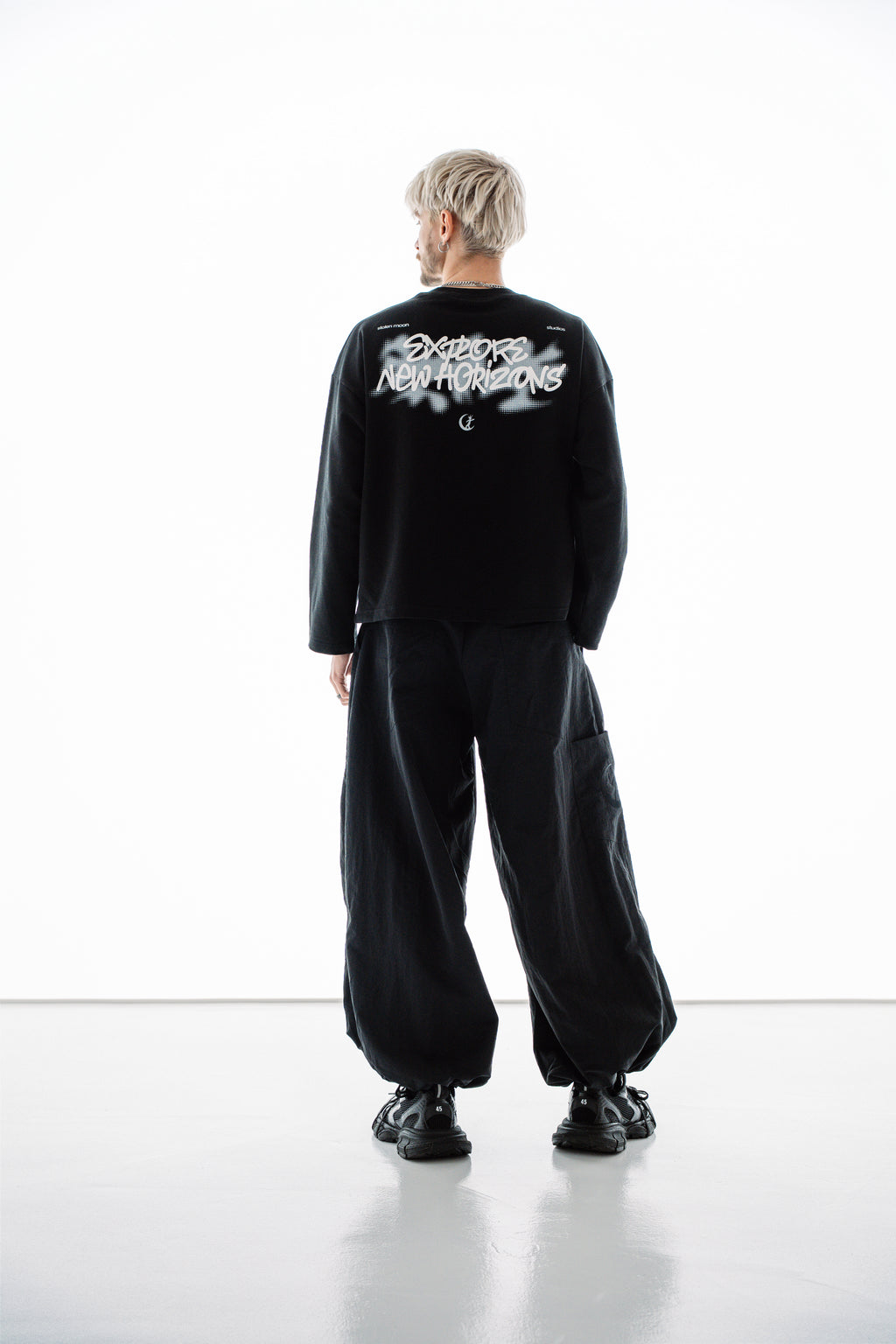 PARACHUTE PANTS BLACK
