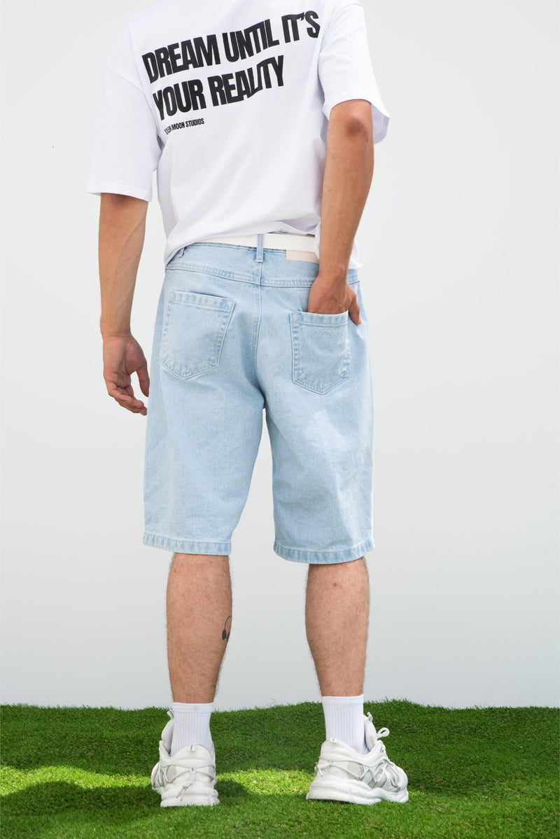 DENIM JORTS