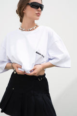 BASIC LOGO TEE WHITE