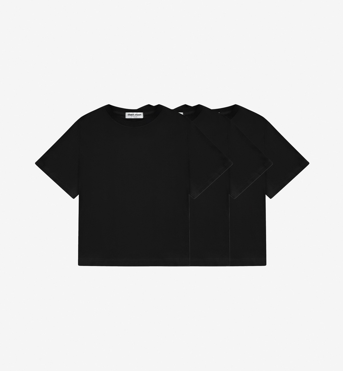 THE BLANKS TEE TRIPLE BLACK SET