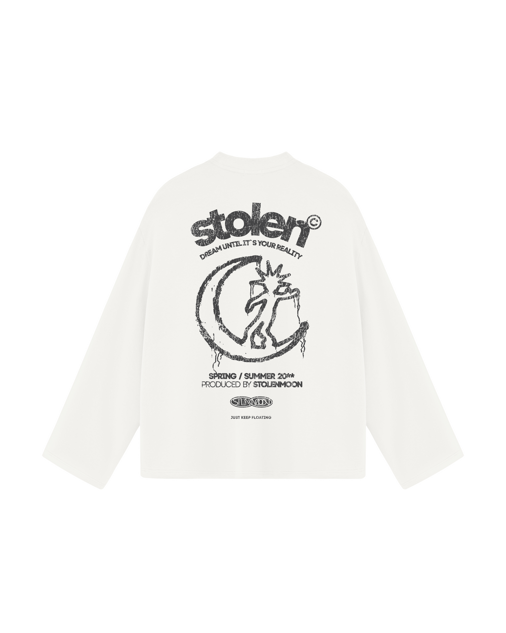 GRAFFITI LONG SLEEVE WHITE