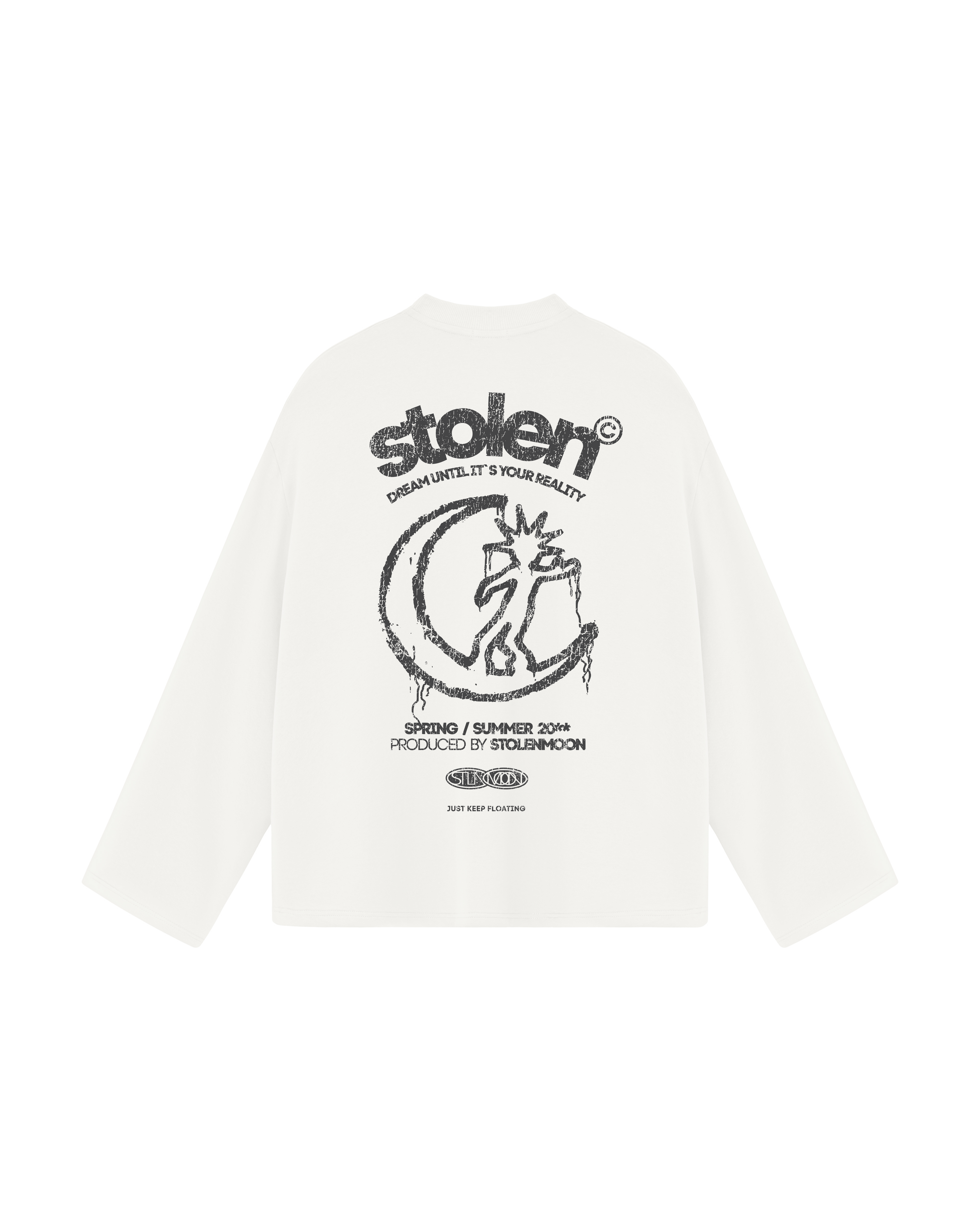 GRAFFITI LONG SLEEVE WHITE