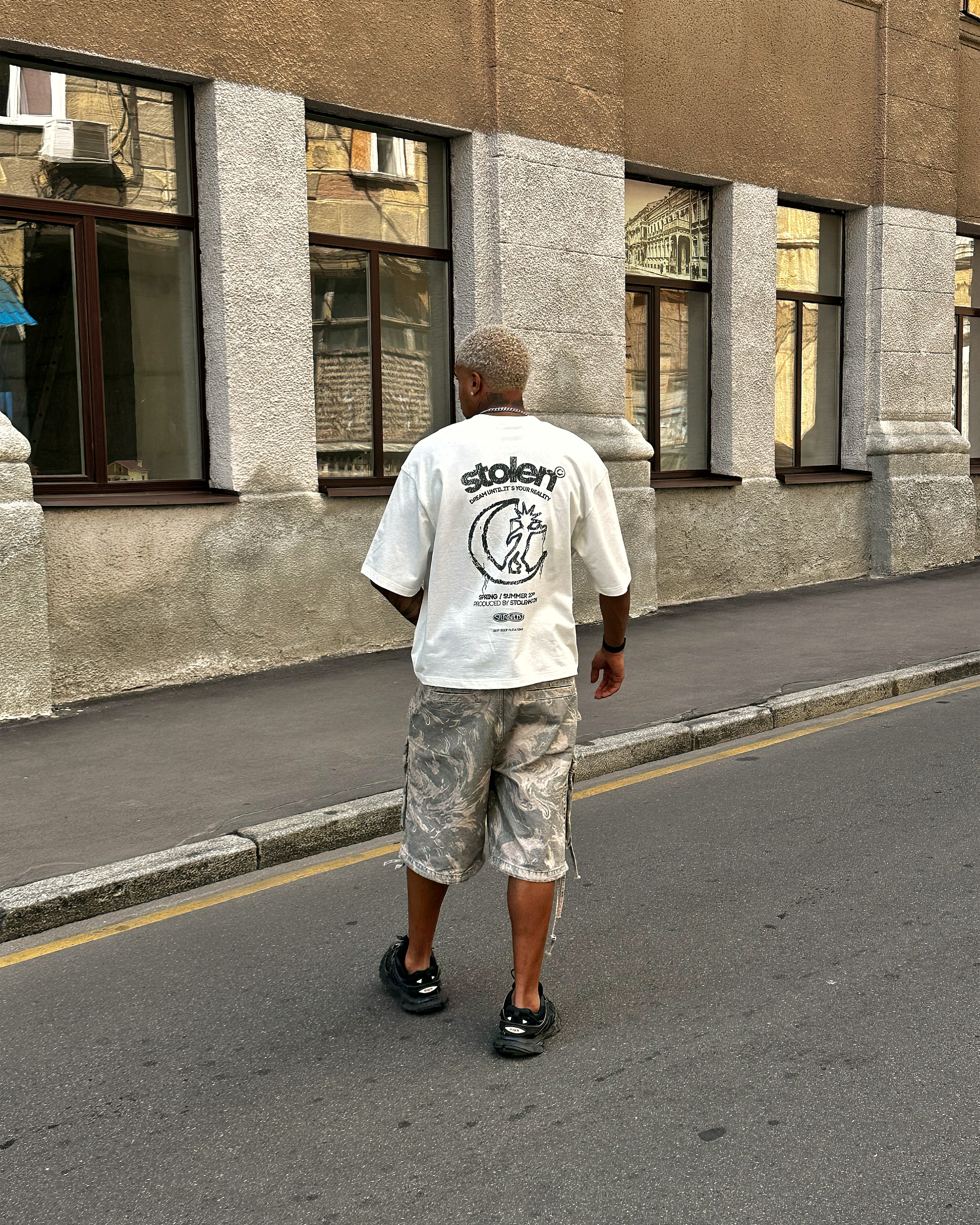 GRAFFITI TEE WHITE
