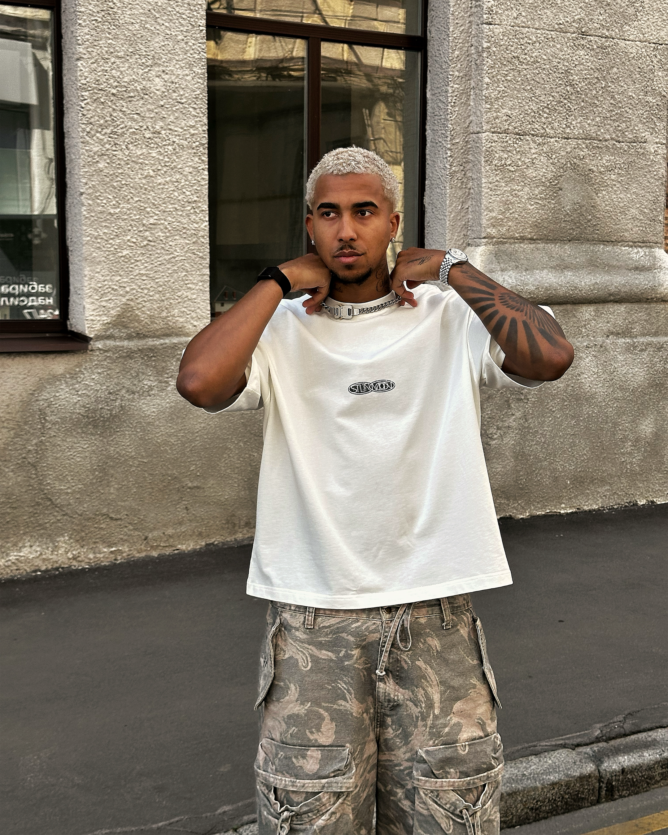 GRAFFITI TEE WHITE