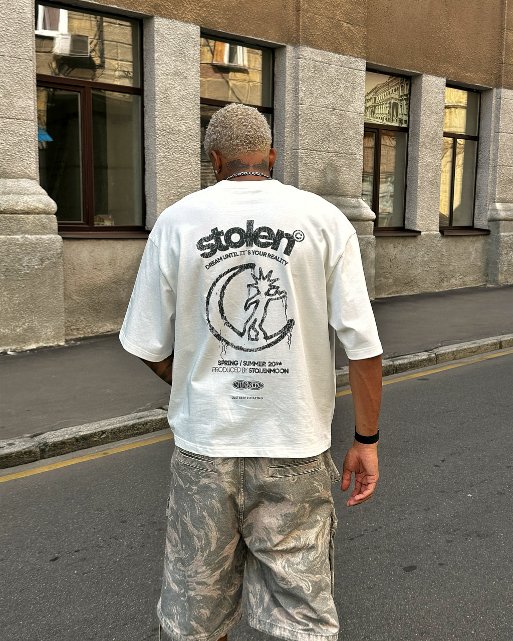 GRAFFITI TEE WHITE