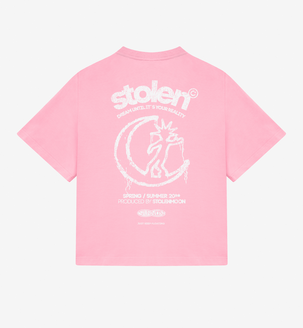GRAFFITI TEE PINK