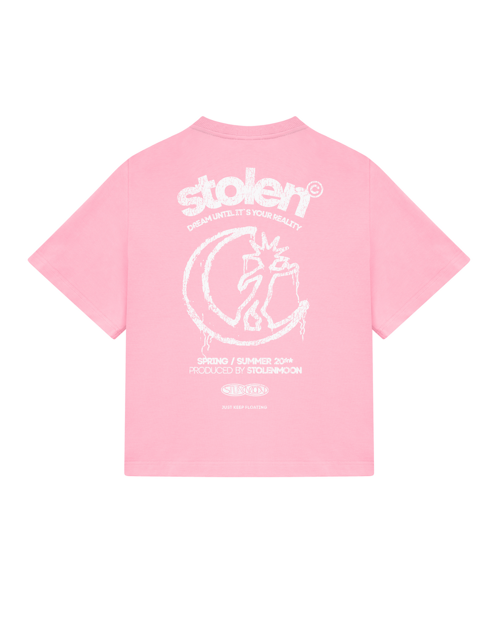GRAFFITI TEE PINK