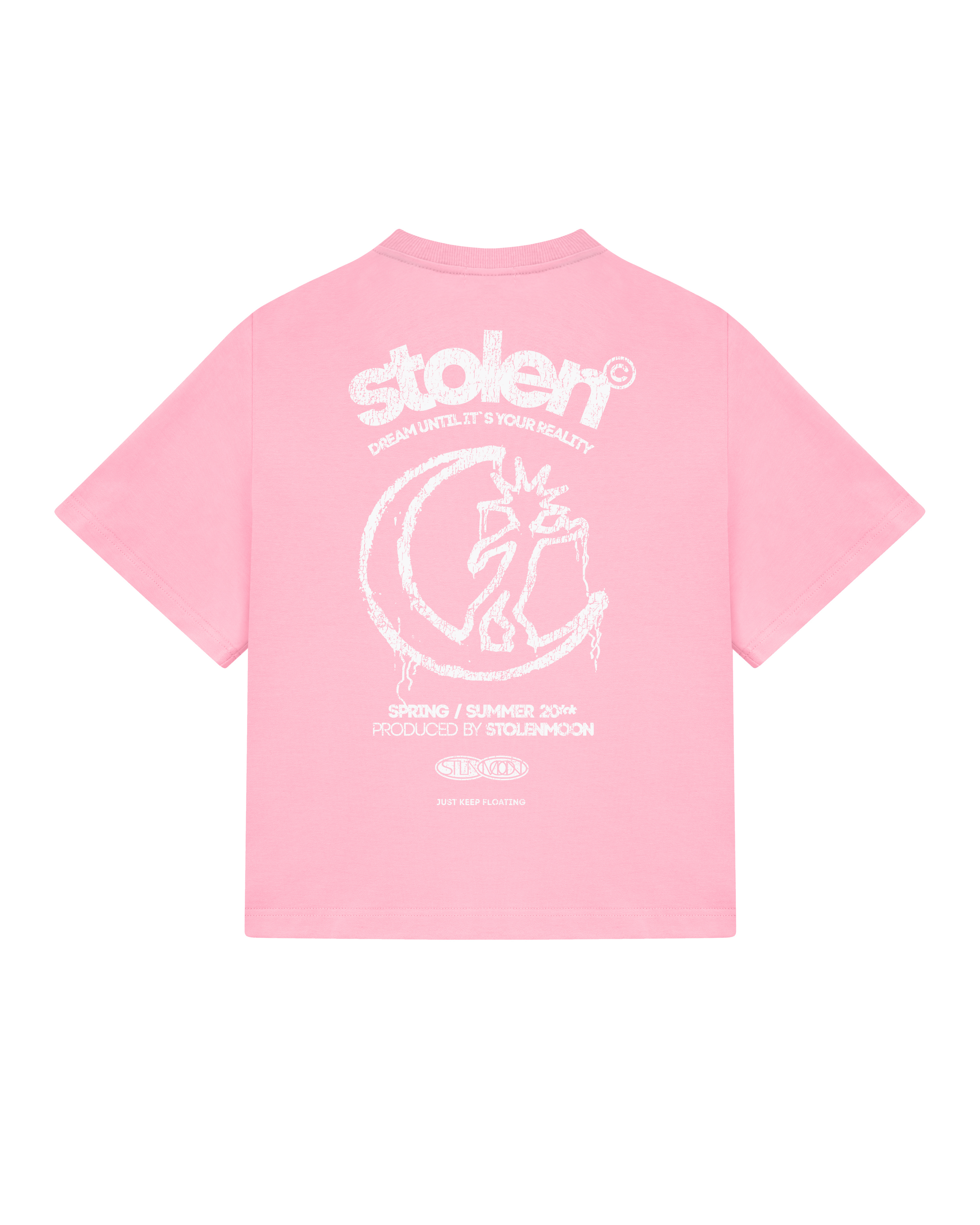 GRAFFITI TEE PINK