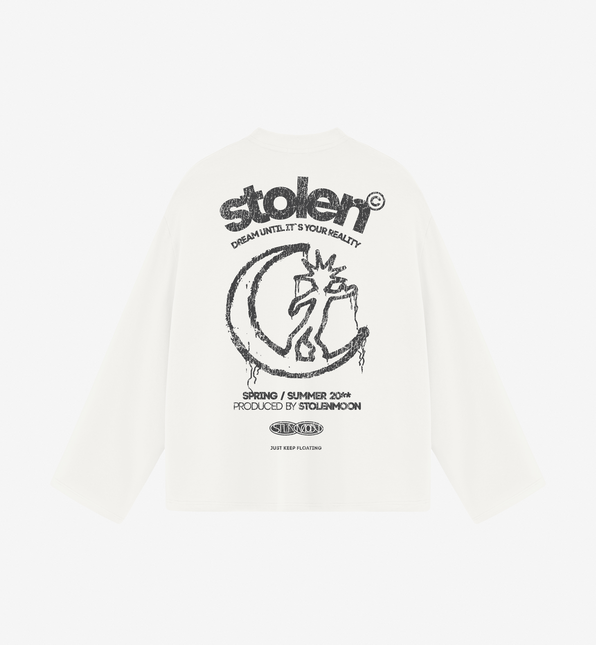 GRAFFITI LONG SLEEVE WHITE