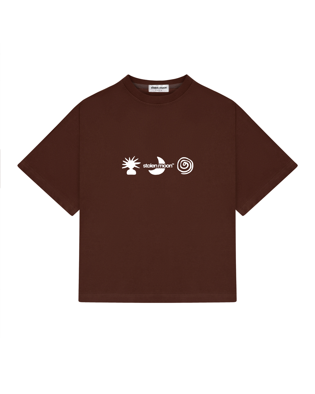 ICONS TEE BROWN