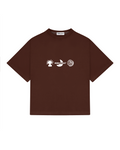 ICONS TEE BROWN
