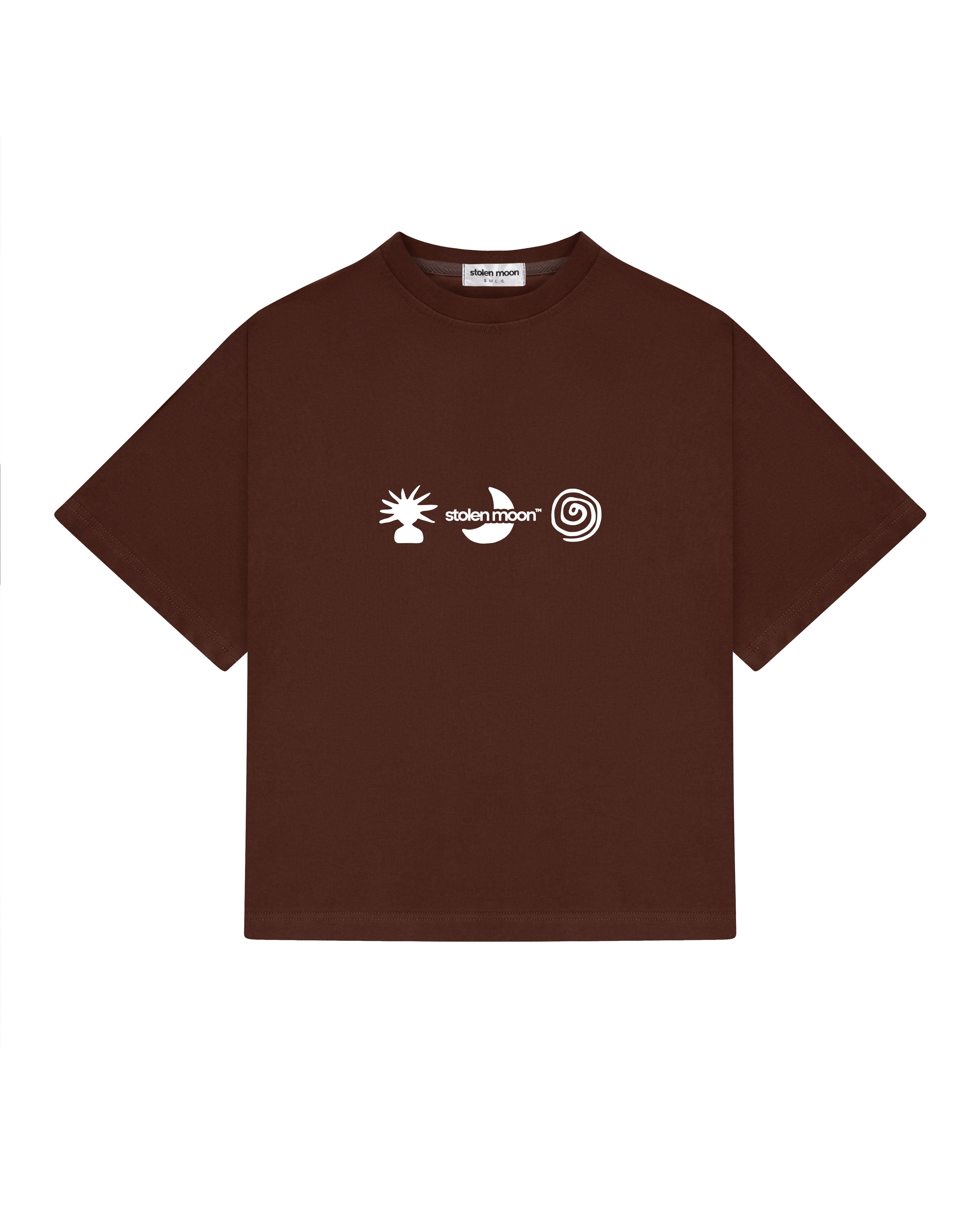 ICONS TEE BROWN