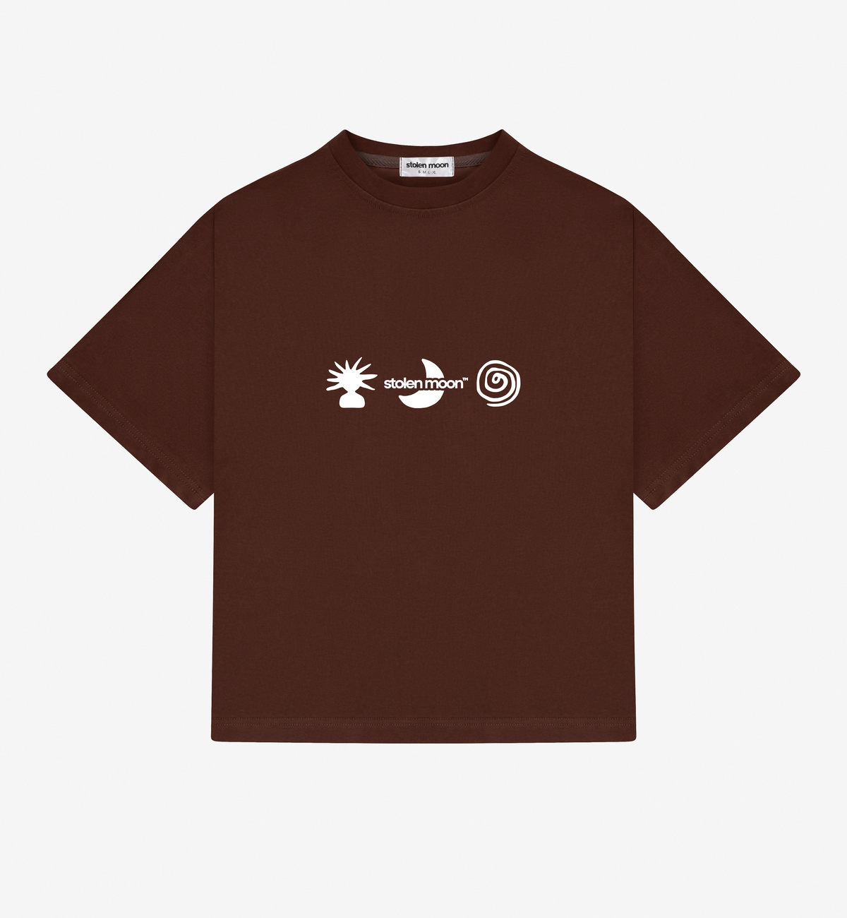 ICONS TEE BROWN