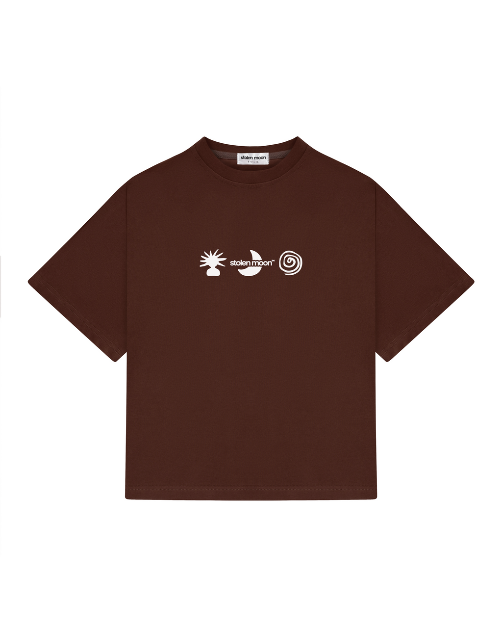 ICONS TEE BROWN