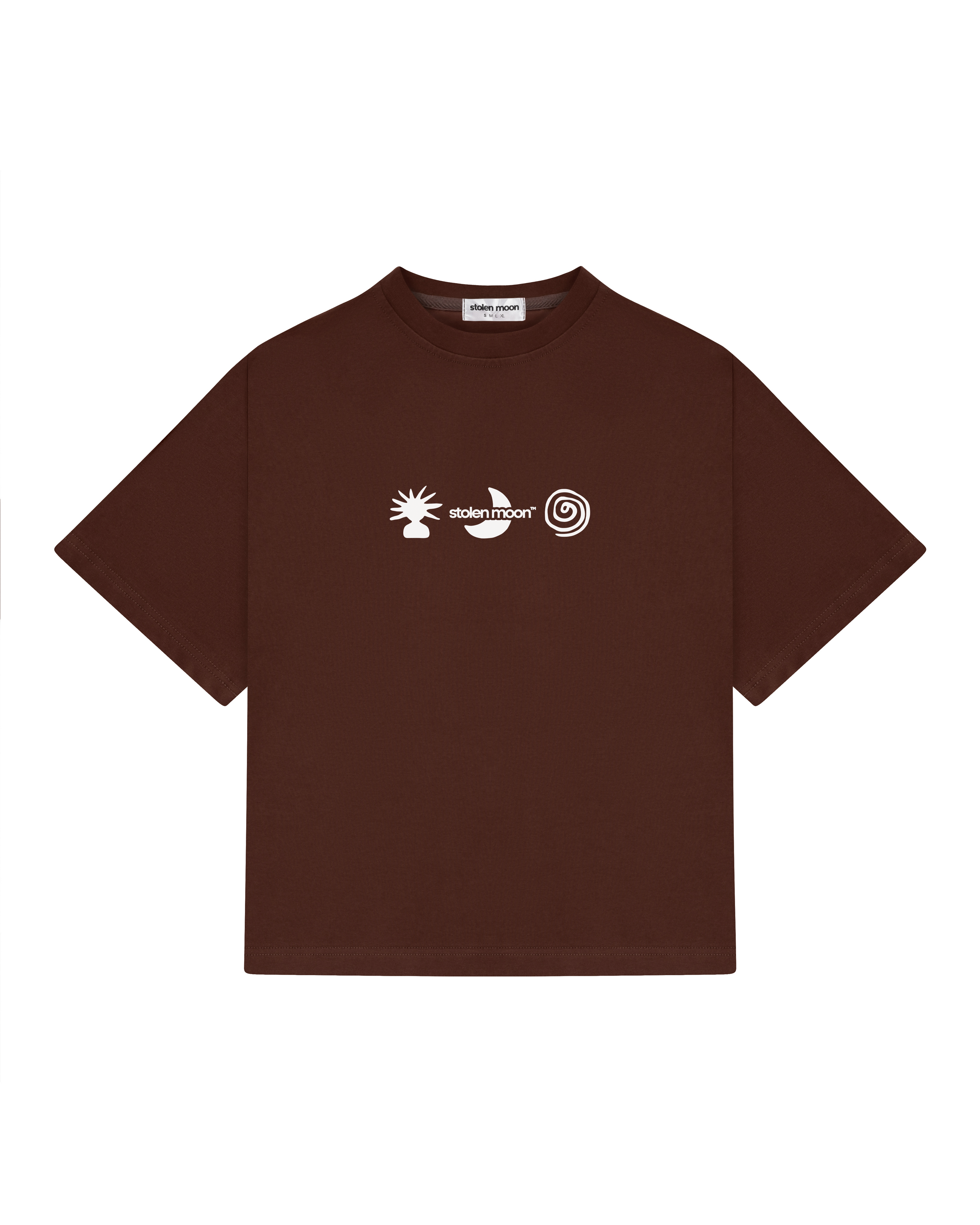 ICONS TEE BROWN