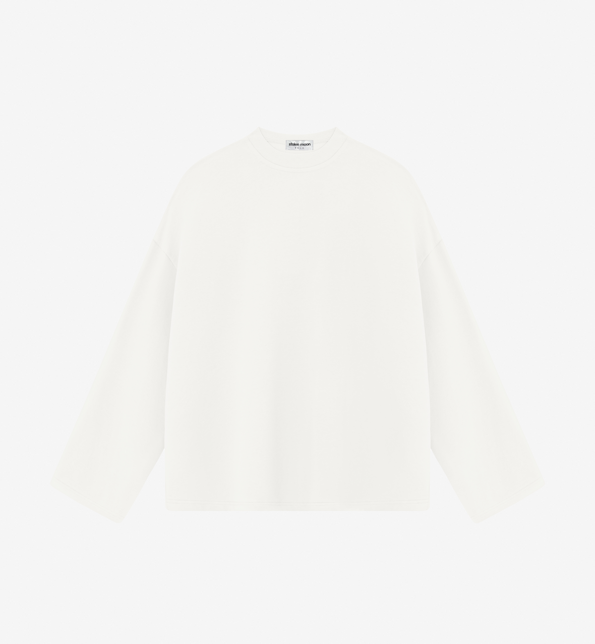 BLANK LONG SLEEVE WHITE