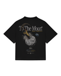 MOON ROCKET TEE BLACK
