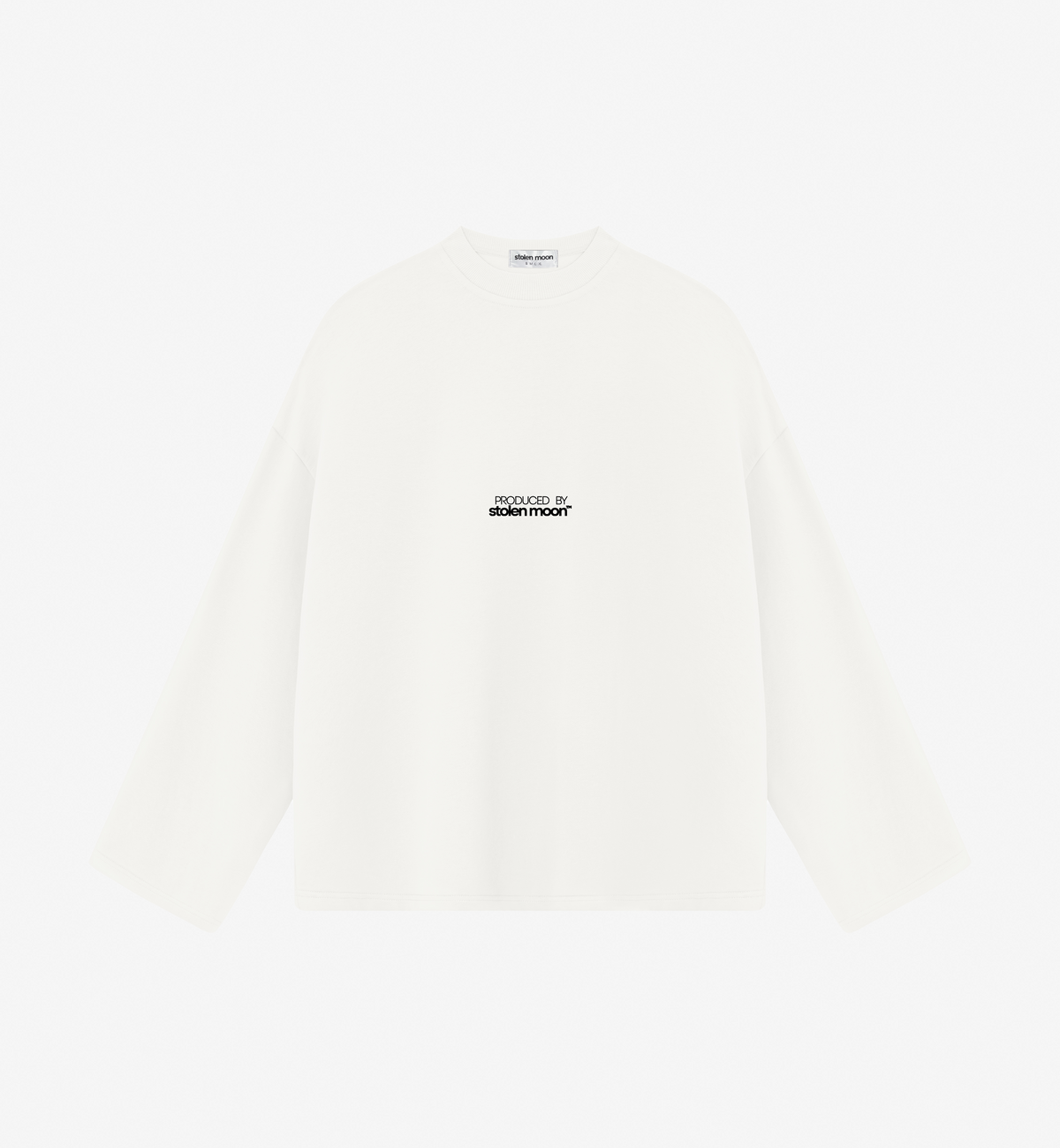 PRODUCED BY SM LONG SLEEVE WHITE