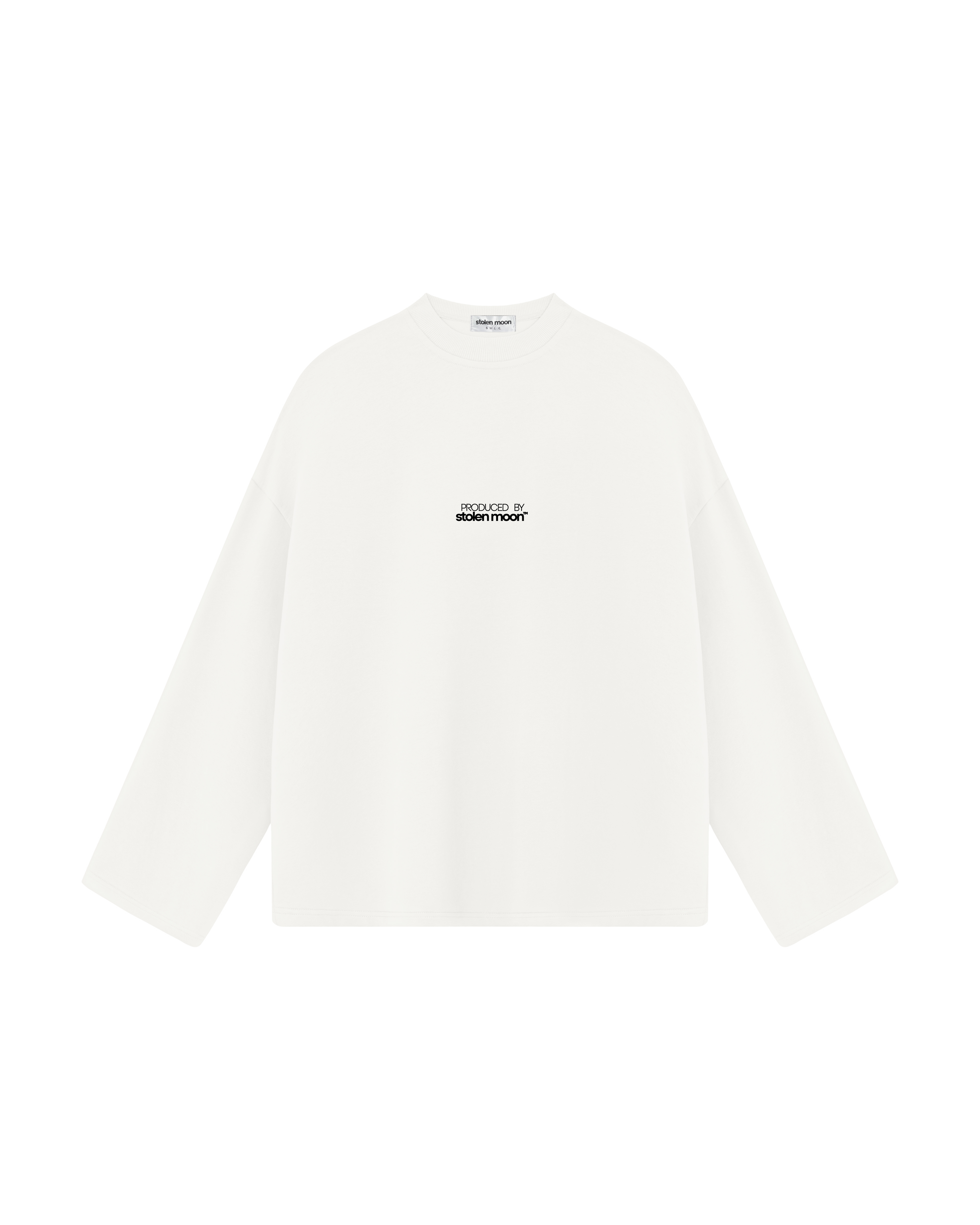 PRODUCED BY SM LONG SLEEVE WHITE